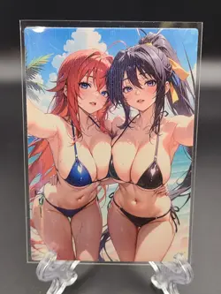 High School DxD Anime Waifu Card Doujin ACG Goddess Custom Card - Image 1