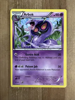 Arbok - Noivern Trainer Kit 3/30 Pokemon Card TCG - MP - Image 1