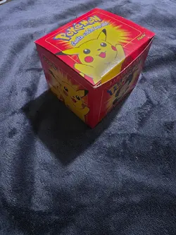 1999 Pokemon 23k Gold Plated Pikachu Card Burger King Ball Is Factory Sealed - Image 1