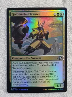 MTG Golden-Tail Trainer FOIL Modern Horizons 3 (MH3) #187 Magic Card U NM - Image 2