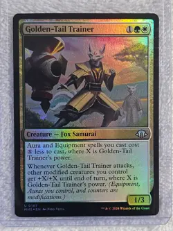 MTG Golden-Tail Trainer FOIL Modern Horizons 3 (MH3) #187 Magic Card U NM - Image 5