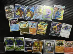 Pikachu Lucario Kangaskhan Glimmora pokemon cards sr lots 19s.Chinese -MR44 - Image 1