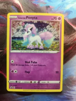 Galarian Ponyta SWSH013 SWSH: Sword & Shield Promo Cards Holo - Image 1