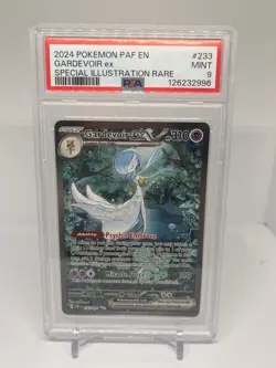 Pokemon Gardevoir EX TCG SIR Paldean Fates Card 233/091 PSA 9 - Image 1