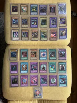 Vintage Yu-Gi-Oh Holographic Foil Card Lot 1996 Great Condition! Rare cards! - Image 1