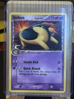 Quilava 36/101 Delta Species EX Dragon Frontiers 2006 Pokemon Card - Image 1