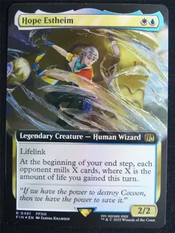 Hope Estheim Extended Foil - FIN - Mtg Card #4OZ - Image 1