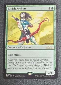 Elvish Archers (Modern Frame) 30th Anniversary Edition Regular MTG NM Magic Card - Image 1
