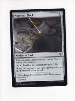 MAGIC THE GATHERING MTG EDGE OF ETERNITIES NUTRIENT BLOCK (#2) - Image 1