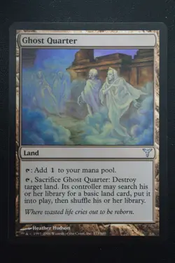 Magic The Gathering MTG GHOST QUARTER Dissension LP Lightly Played - Image 1