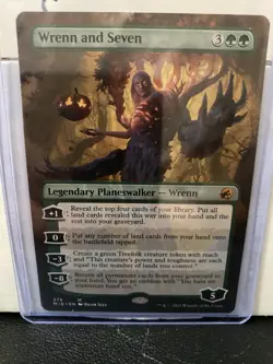 Wrenn and Seven (Borderless) 278 - MID Normal MTG NM - Image 1