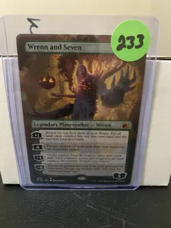 Wrenn and Seven (Borderless) 278 - MID Normal MTG NM - Image 3