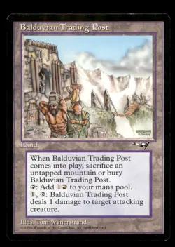 MTG Balduvian Trading Post LP Light Play Alliances [4592] - Image 1