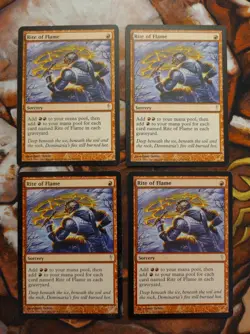 Rite of Flame Coldsnap CSP X4 (Playset) MTG Magic the Gathering - Image 1