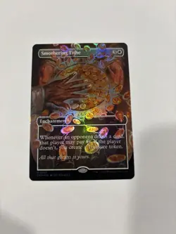 Smothering Tithe (Borderless) Commander Masters Foil NM - Image 1