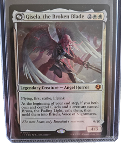 FOIL Gisela, the Broken Blade 0024 (INR) Innistrad Remastered NM Pack Fresh - Image 3
