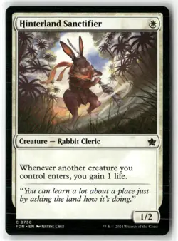 Hinterland Sanctifier Foundations Regular MTG Magic NM - Image 1