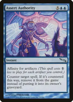 ASSERT AUTHORITY X 4 E/X+ MIRRODION MAGIC THE GATHERING - Image 1