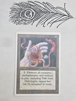 Nevinyrral's Disk Revised Edition Regular Non Foil Mtg Magic The Gathering - Image 1