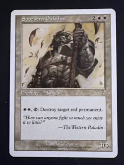1x Southern Paladin (46) 7th Edition LP MTG Magic the Gathering x1 MKE - Image 1