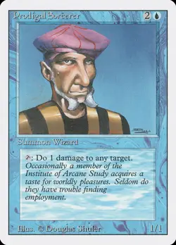 Prodigal Sorcerer - Revised Edition (3ED) - MTG Rare English Non Foil - Image 1