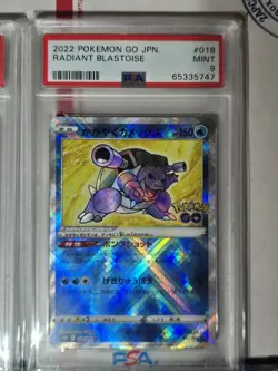 Pokemon GO Japanese Radiant Eevee Charizard Venasaur Blastoise PSA 9 & 10 SEQ - Image 5