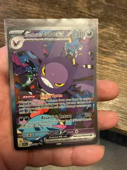 Pokemon TCG Team Rockets Crobat EX Destined Rivals #234/182 Sir NM - Image 1