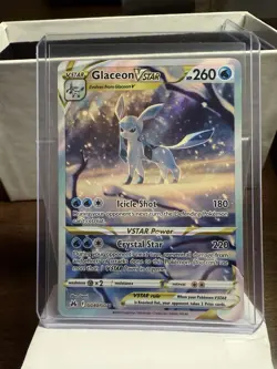 Pokemon Glaceon VSTAR GG40/GG70 Crown Zenith Galarian Gallery Ultra Rare Holo - Image 1