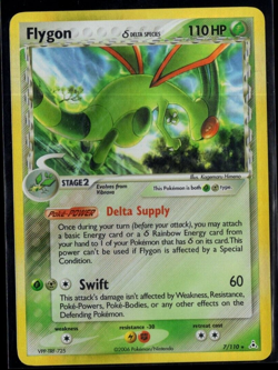 Flygon 7/110 Holographic Rare EX Holon Phantoms Pokemon TCG LP/NM - Image 1