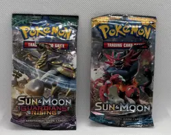 Pokemon 2017 Sun & Moon 1 Guardians Rising 1 Base Set Loose Booster Packs Sealed - Image 1