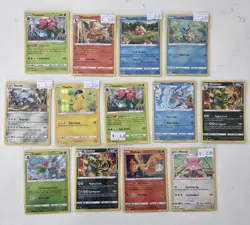 Pokemon TCG GO Set 2022 Lot of 13x Holo And Reverse Holo Stamped. Fast Ship. - Image 1