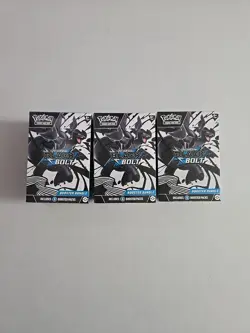 Pokemon TCG Scarlet & Violet Black Bolt Booster Bundle LOT OF 3 BOXES - Image 1