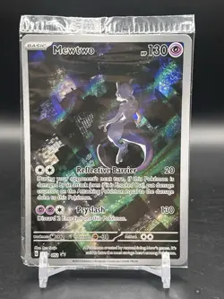 Pokemon TCG 151 UPC Promo Mewtwo SVP052 Illustration Rare Sealed - Image 1