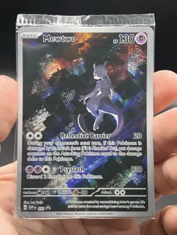 Pokemon TCG 151 UPC Promo Mewtwo SVP052 Illustration Rare Sealed - Image 3