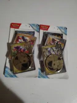 2 PoKeMoN Booster Packs STELLAR CROWN Great Tusk Koraidon Miraidon Iron Treads - Image 1