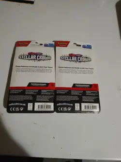 2 PoKeMoN Booster Packs STELLAR CROWN Great Tusk Koraidon Miraidon Iron Treads - Image 4
