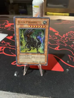 Black Tyranno IOC-075 YuGiOh Invasion of Chaos 2004 Ultra Rare - Image 1