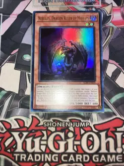 Nebulus, Dragon Ruler Of Mishaps Ultra Rare 1st Edition ALIN-EN019 Yugioh - Image 1