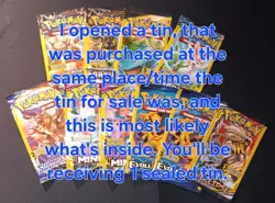 Pokemon TCG Dragonite Dragons Tin w/ 10 Mini 3-Card Booster Packs - NEW/SEALED - Image 3