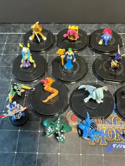 Yu-Gi-Oh Dungeon Dice Monsters Red-Eyes Black Dragon DDM Card Figure Set - Image 2