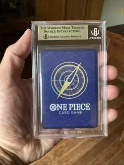 ONE PIECE Card Game Rob Lucci SR Awakening of the New Era Graded 9.5 Beckett - Image 4