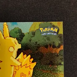 Topps Pokemon Pikachu’s Vacation Racing Cheek To Cheek Holo Foil Card - Image 4