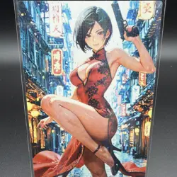 Ada Wong Anime Waifu Card Doujin ACG Goddess Holo - Image 1