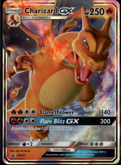 Charizard GX Promo SM Promos SM211 Fire Pokemon Card TCG - Image 1