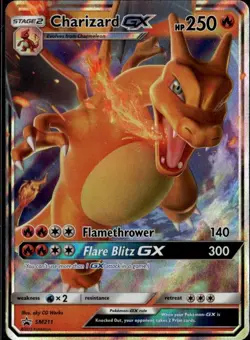 Charizard GX Promo SM Promos SM211 Fire Pokemon Card TCG - Image 1