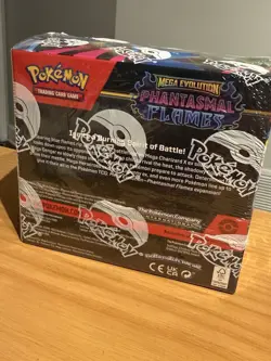 Phantasmal Flames Booster Box Pokemon TCG Trading Card Game New Sealed English - Image 3