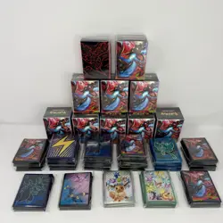 Pokemon Mega Charizard 65 Card Sleeves & Deck Box Sealed Lot Bonus Suprise Items - Image 1