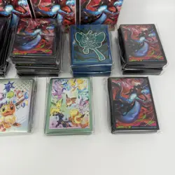 Pokemon Mega Charizard 65 Card Sleeves & Deck Box Sealed Lot Bonus Suprise Items - Image 4