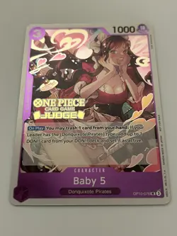 Baby 5 (Judge Pack Vol. 5) OP10-076 One Piece Promotion Cards Foil - Image 1