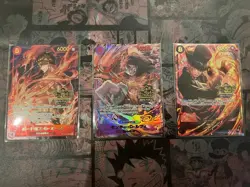 Luffy Ace Sabo SEC SP ONE PIECE Card Game 3rd ANNIVERSARY SET Japanese OP09-119 - Image 1
